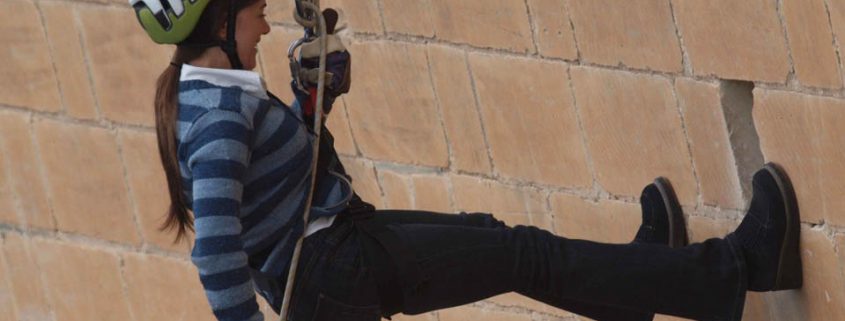 Abseiling - Mosta bridge
